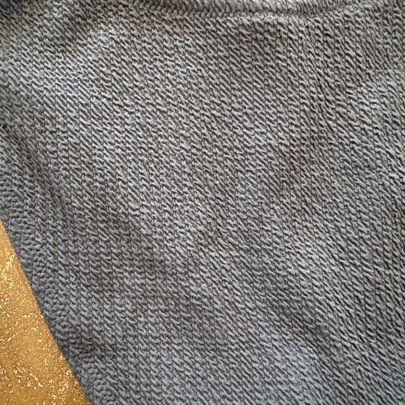 J.‎ Crew NWT Bikini Bottom Women’s L Curved Waist Navy Blue Scrunchie - Picture 9 of 9